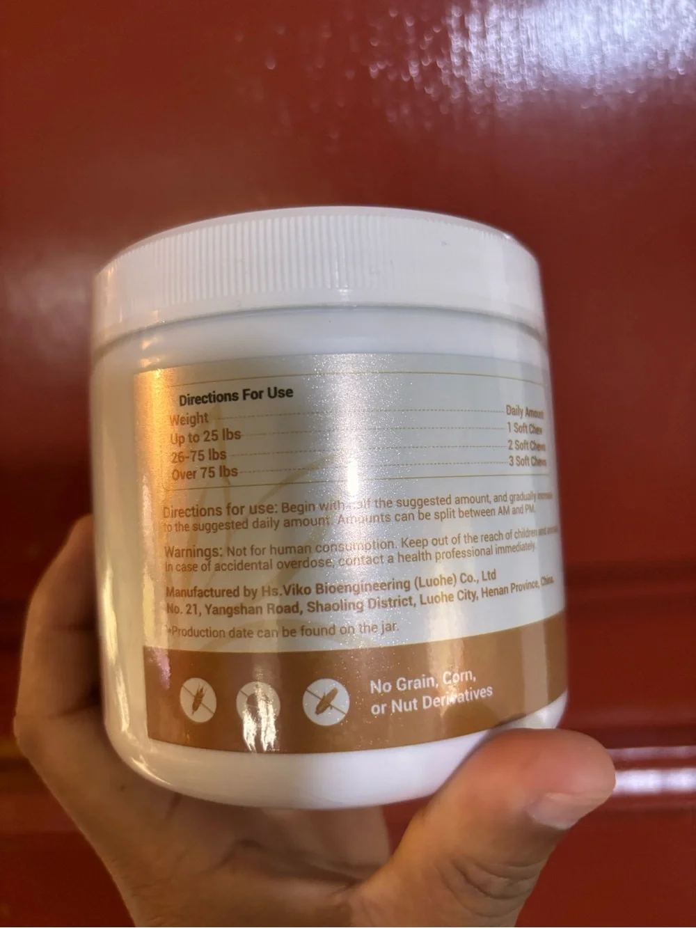 Daily Multi 11-in-1 Daily Support Soft Chews - White/Gold